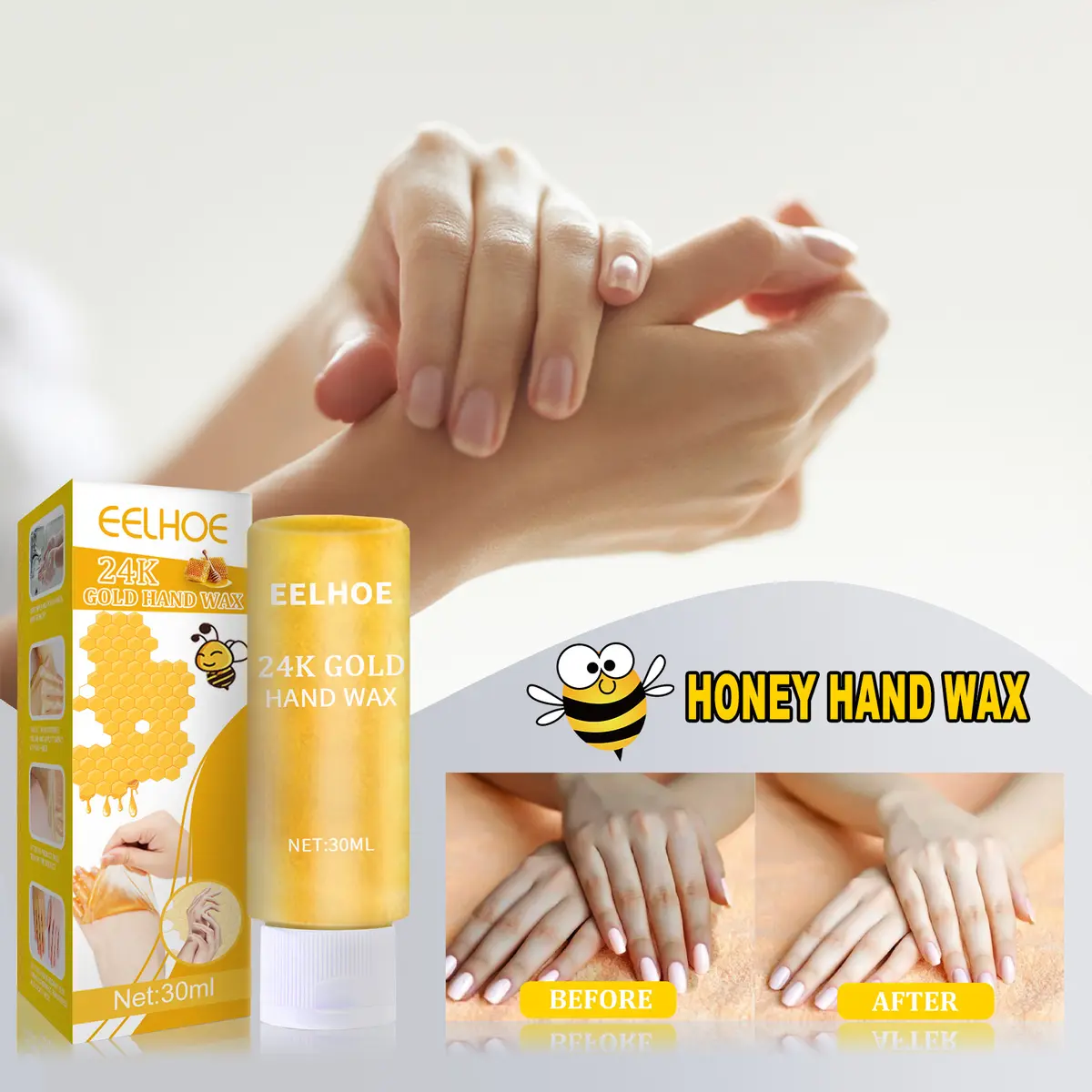 Honey Moisturizing Hand Mask